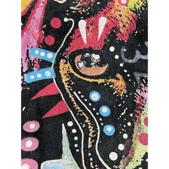 The Mountain Dog T-Shirt Medium Dean Russo Tie Dye Graphic Colorful Art Style - Picture 6 of 8